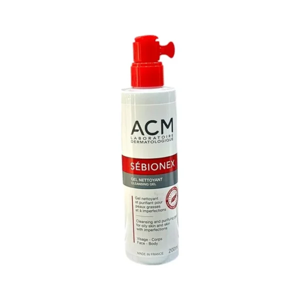 Sebionex cleansing 200 ml gel ACM