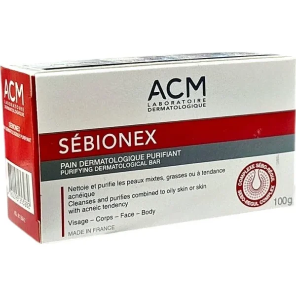Sebionex purifying dermatological 100 q sabun ACM