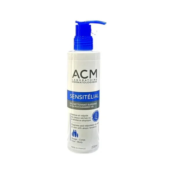 Sensitelial cleansing 200 ml gel ACM