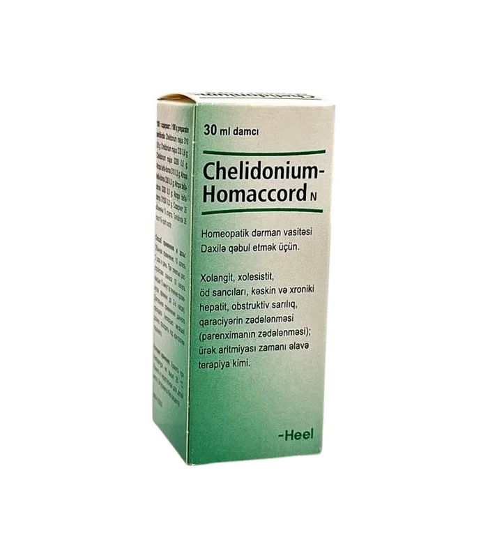 Chelidonium-Homaccord 30 ml damcı -Heel Chelidonium-Homaccord 30 ml damcı -Heel