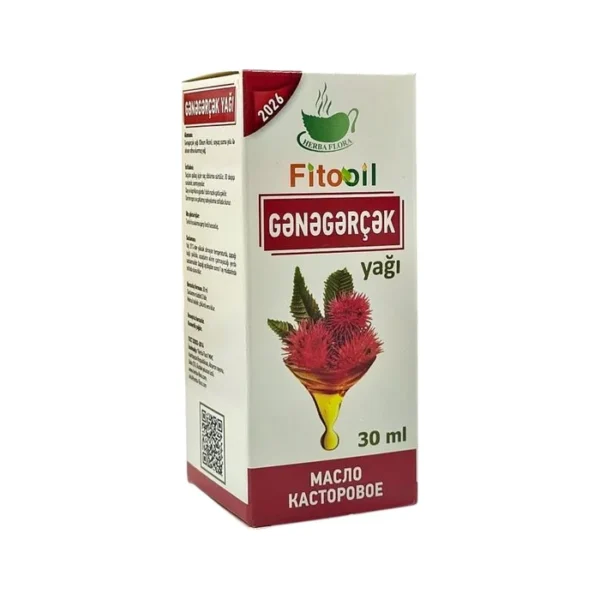 Gənəgərçək yağı 30 ml Herbaflora