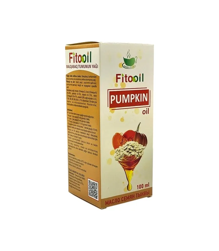 Balqabaq toxumu yağı 100 ml Fitooil