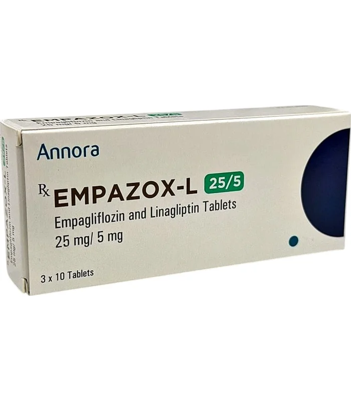 Empazox-L 25 mq / 5 mq N30 tablet Empazox-L 25 mq / 5 mq N30 tablet