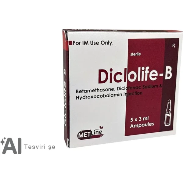 Diclolife-B 3 ml N5 inyeksiya
