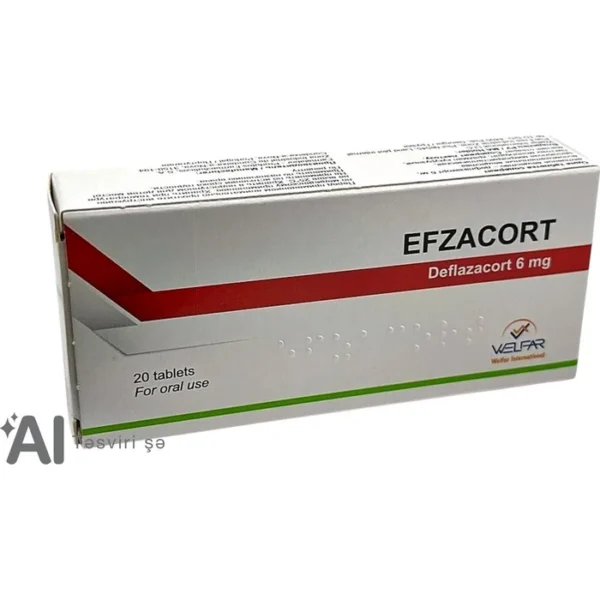 Efzacort 6 mq N20 tablet