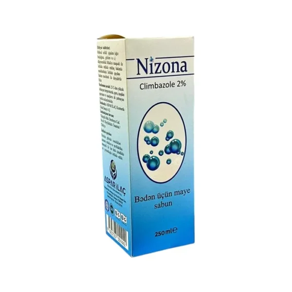 Nizona maye sabun 2 % 250 ml