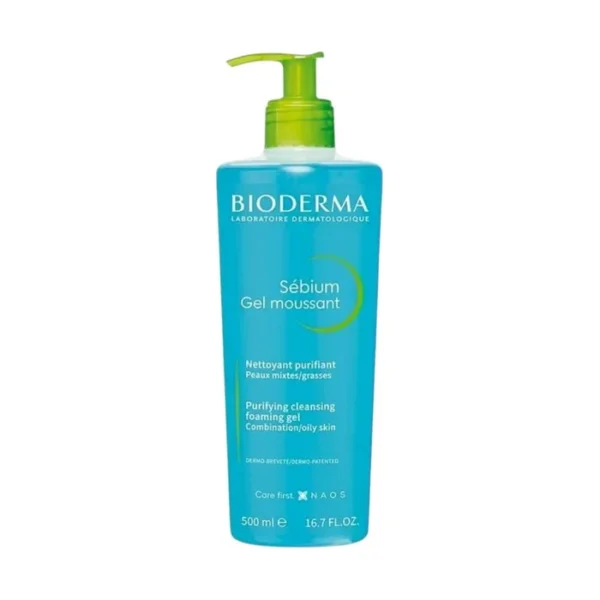 Bioderma Sebium gel moussant 500 ml gel