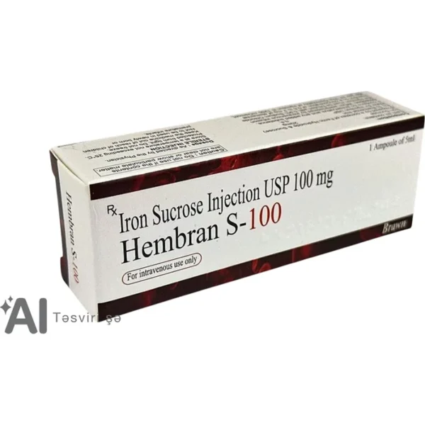 Hembran S 100 mq 5 ml inyeksiya