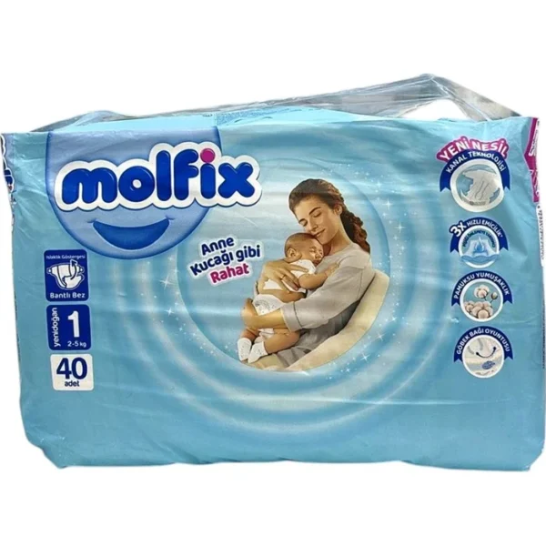 MOLFIKS 1 NEwBORN 2 5KG (5266)(1616) № 40 (SREDSTVA GIGIENI) () (TURCIYA)