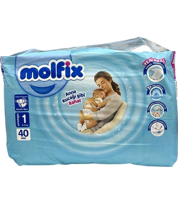 MOLFIKS 1 NEwBORN 2 5KG (5266)(1616) № 40 (SREDSTVA GIGIENI) () (TURCIYA)