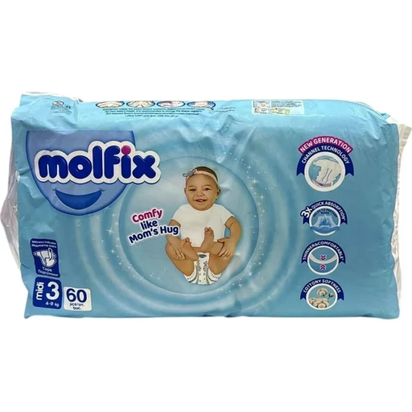 MOLFIKS 3 4 9KG(3407) № 60  (SREDSTVA GIGIENI) () (TURCIYA)