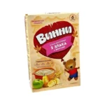 Vinni sıyıq 3 dənli bitkili banan+armud+alma 6 ay+ (4862) 190 q