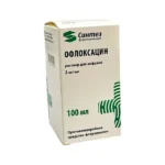 OFLOKSACIN 2MG ML 100 ML (RASTVOR) (SINTEZ  KURGAN OAO) (KURGAN)