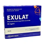 EKSULAT 50 MG ML 5 ML № 5 (AMPULI) (WORLD MEDICINE ILAC SAN VE TIC AS,) (TURCIYA)