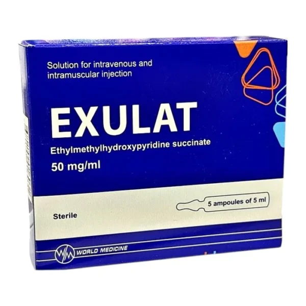 EKSULAT 50 MG ML 5 ML № 5 (AMPULI) (WORLD MEDICINE ILAC SAN VE TIC AS,) (TURCIYA)