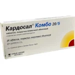 KARDOSAL KOMBO  20  5 MG № 28 (TABLETKI) (BERLIN CHEMIE) (GERMANIYA)