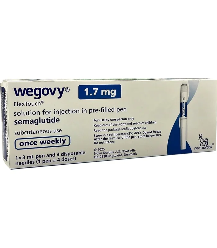 VEGOVI 1.7 MG ( 2.27 MG ML ) 3 ML № 1 (SPRIC RUCKA) (NOVO NORDISK) (DANIYA)