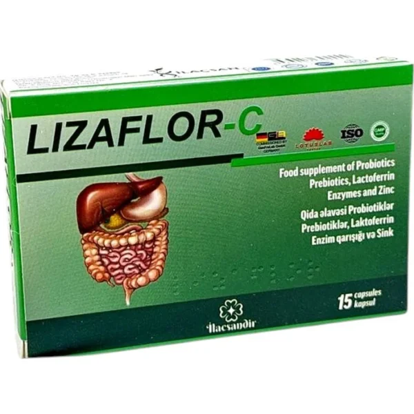 LIZAFLOR S № 15 (KAPSULI) (ILACSAN MEDIKAL) (TURCIYA)