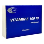 VITAMIN E  0,1 GR № 30 (KAPSULI) (MINSKINTERKAPS) (BELARUSIYA)