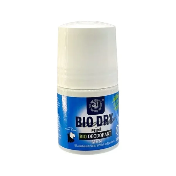 Gilli Bio dry mini men diyircəkli antiperspirant 50 ml