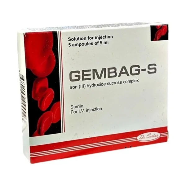 GEMBAG S 20 MG ML 5 ML № 5 (AMPULI) (DR SERTUS ILAC SANAYI) (TURCIYA)