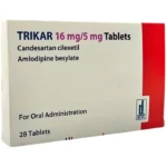 TRIKAR 16 MG 5 MG № 28 (TABLETKI) (DEVA HOLDING A.S.) (TURCIYA)