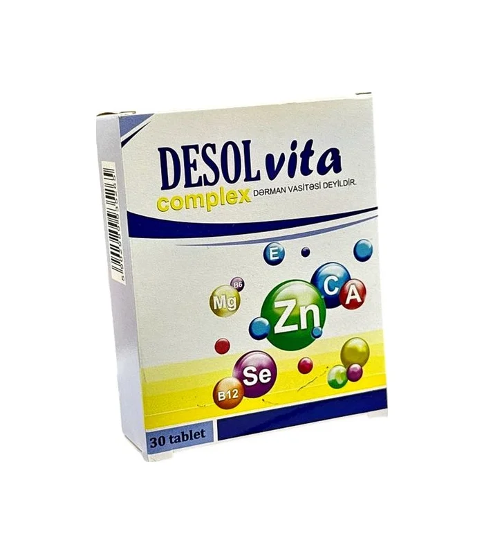 DESOL VITA (KOMPLEKS) № 30 (TABLETKI) (STARPHARMA SP. Z.O.O.) (POLSA) DESOL VITA (KOMPLEKS) № 30 (TABLETKI) (STARPHARMA SP. Z.O.O.) (POLSA)