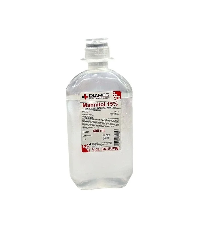 MANNITOL 15 400 ML (RASTVOR) (DIAMED DEVELOPMENT GROUP MMC,) (AZERBAYDJAN)( ) MANNITOL 15 400 ML (RASTVOR) (DIAMED DEVELOPMENT GROUP MMC,) (AZERBAYDJAN)( )
