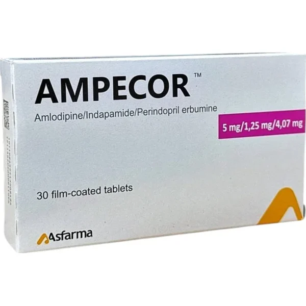Ampekor 5 mq / 1,25 mq / 4,07 mq N30 tablet