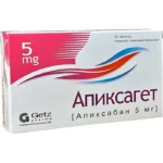 Apiksaget 5 mq N30 tablet