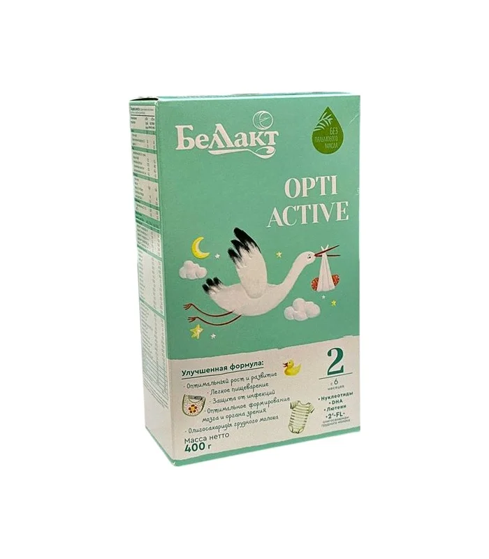 Bellaakt Opti active-2 uşaq qidası 6-12 ay 400 q