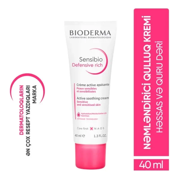 BIODERMA SENSIBIO DEFENSIVE RICH 40 ML