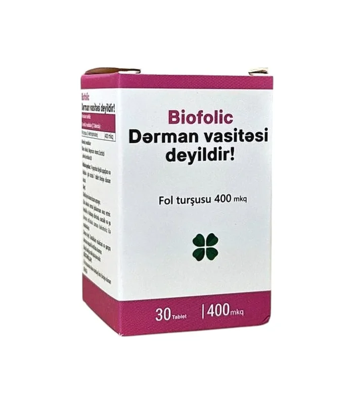 Biofolic 400 mkq N30 tablet