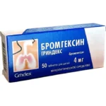 BROMGEKSIN 4 MG N50 TAB