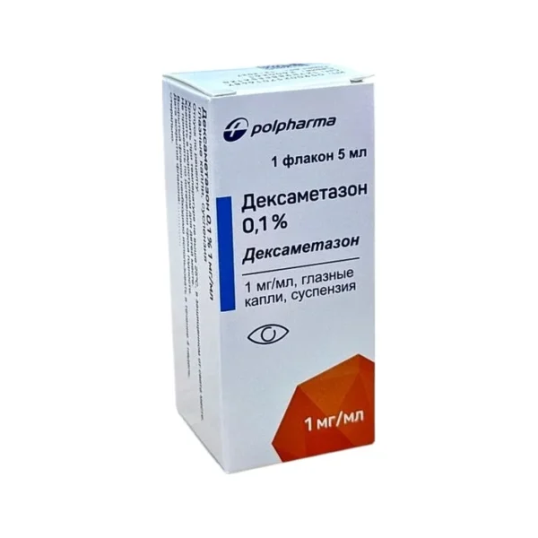 Deksametazon 0,1 % 5 ml göz damcısı