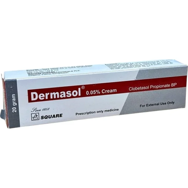 DERMASOL 0,05 20 GR KREM