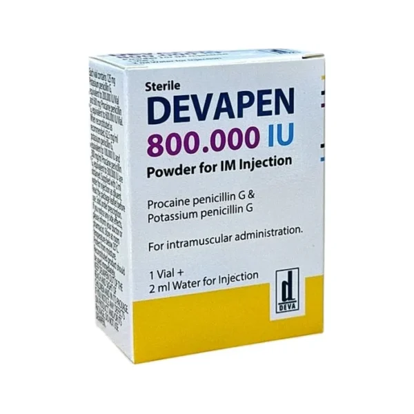 DEVAPEN 800 IU 1 FLAKON