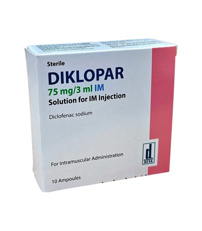 DIKLOPAR 75 MG 3 ML № 10 (AMPULI) DIKLOPAR 75 MG 3 ML № 10 (AMPULI)