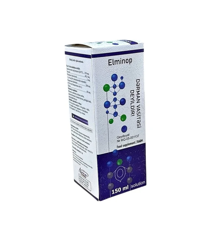 ELMINOP 150 ML (SIROP) (AKTIF LIFE PHARMA) (AZERBA ELMINOP 150 ML (SIROP) (AKTIF LIFE PHARMA) (AZERBA