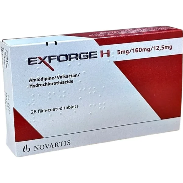 EXFORGE H  5 MG/160 MG/12,5 MG N28 TAB