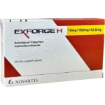 EXFORGE H 10 MG/160MG/12,5MG  N28 TAB