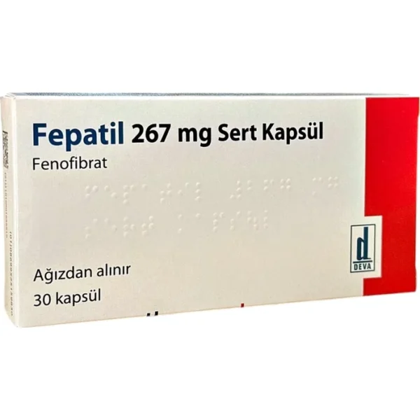 FEPATIL 267 MG N30 KAPSUL (LYPANTYL 267)