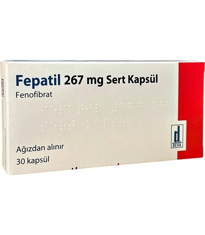 FEPATIL 267 MG N30 KAPSUL (LYPANTYL 267)