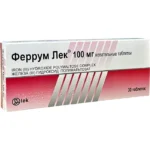 FERRUM LEK 100 MG N30 TB
