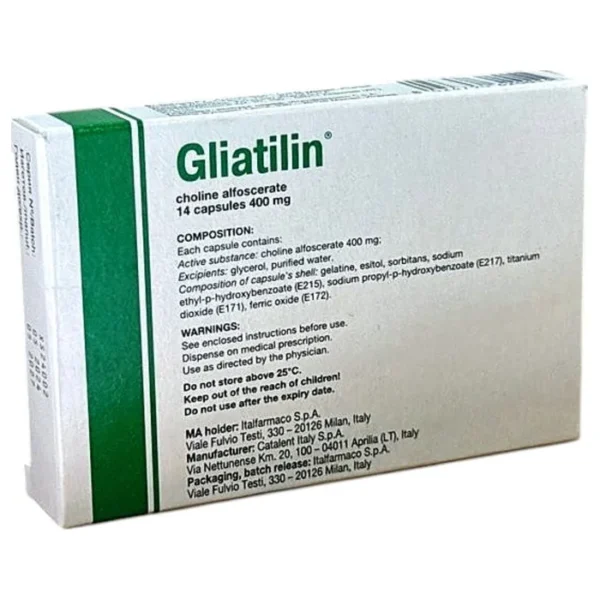 GLIATILIN 400 MG N14 CAP