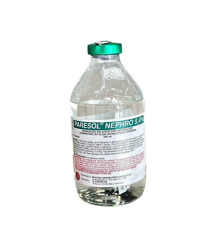 PARESOL NEPHRO 5,4% 250 ML SISTEM PARESOL NEPHRO 5,4% 250 ML SISTEM
