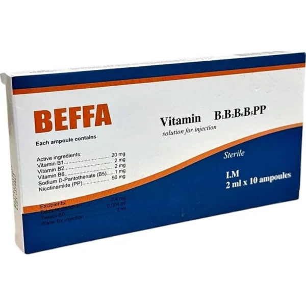 BEFFA 2 ML № 10 (AMPULI) (REYOUNG PHARMACEUTICAL CO. LTD.) (KITAY)