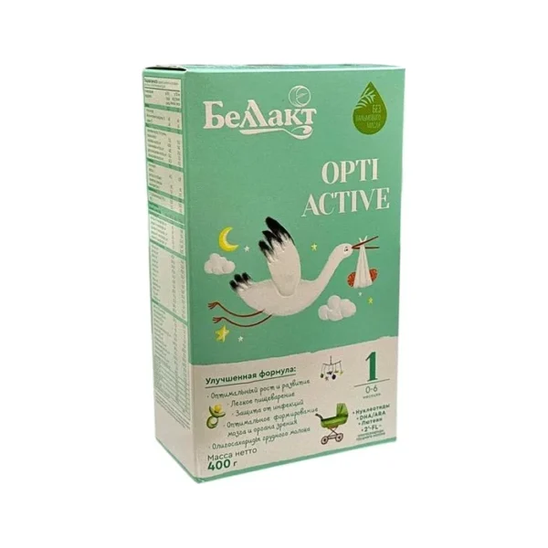 Bellakt Opti active-1 uşaq qidası 0-6 ay 400 q