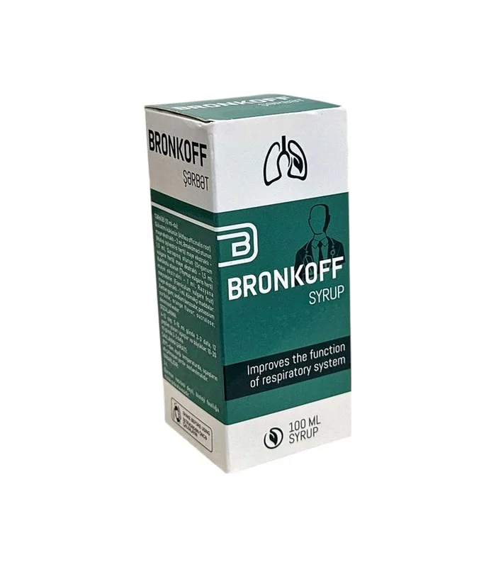 BRONKOFF 100 ML (SIROP) (IZOMER MEDICAL MMC) (AZERBAYDJAN) BRONKOFF 100 ML (SIROP) (IZOMER MEDICAL MMC) (AZERBAYDJAN)