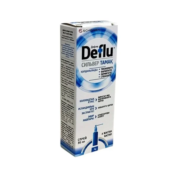 DEFLYU SILVER 30 ML (SPREY DLYA GORLA) (DELTA MEDICAL) (UKRAINA)